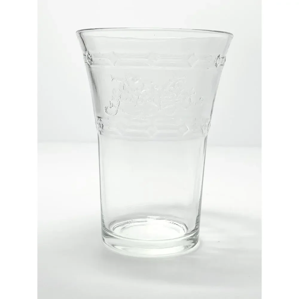 1970s Vintage “Pepsi-Cola” Set of 6 Tumbler Soda Drinking Glasses 4 7/8” 12oz